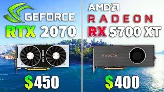 RTX 2070 vs RX 5700 XT Test in 10 Games