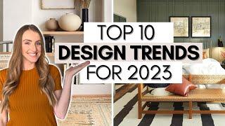 INTERIOR DESIGN TRENDS FOR 2023  HOME DECORATING IDEAS  DESIGN TIPS