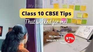 CBSE Class 10 Tips that helped me score 97% in Term 1 Boards  Class 10 Tips that worked for me