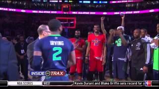 LeBron & Dwyane Wade Get Kyrie Irving To Hold Up MVP Trophy