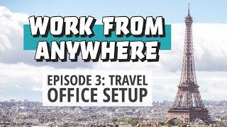 Workcation Office Setup How to Setup Your Travel Desk