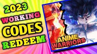 All *Secret* Anime Warriors Simulator Codes 2023  Codes for Anime Warriors Simulator- Roblox Code