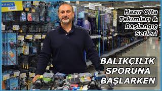 BALIKÇILIK SPORUNA BAŞLARKEN I HAZIR OLTA TAKIMLARI & BAŞLANGIÇ SETLERİNİ TECRÜBELİSİNDEN DİNLE