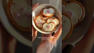 Rezept für ein einfaches schnelles Valentinstag Dessert  Schoko Brezel Herzen #trending