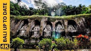 4K Bali Walking Tour in Gunung Kawi Temple 2021
