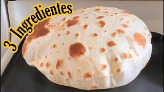 Tortillas de harina con 3 ingredientes suaves faciles y deliciosas