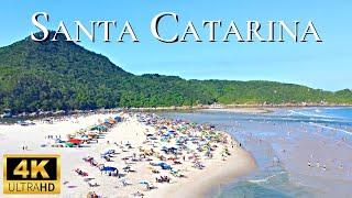 SANTA CATARINA BRAZIL  4K Aerial Drone View