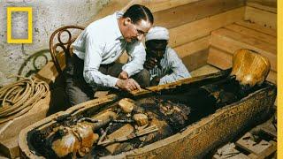 The Excavation of Tutankhamun’s Mummy  King Tut in Color