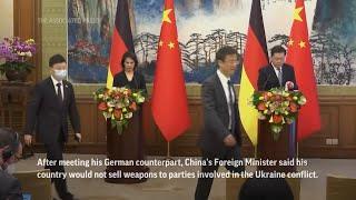 China will not export weapons in Ukraine conflict