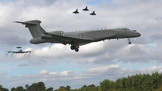 Italian Air Force & other aircraft at Waddington