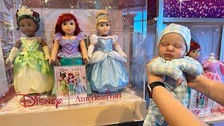 Reborn Baby Goes To American Girl Store In Orlando Let’s See The New Disney Collab