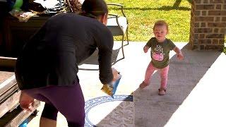 Hazel is THIS CLOSE to Taking Her First Steps Can She Do It?  OutDaughtered