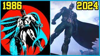 BATMAN evolution in video games 1986 - 2024
