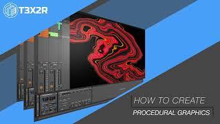 How to create visuals on Ableton Live?  T3X2R  procedural graphics tutorial