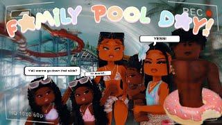 GOING TO A INDOOR WATERPARK *chaos emergency...?*  BERRY AVENUE ROLEPLAY *Roblox Roleplay*