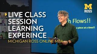 Michigan Ross Online MBA Class Experience