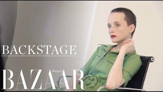 BACKSTAGE  Леди Берд Ольга Запивохина для Harpers Bazaar