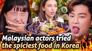 Diana Danielle and Alvin Chong destroyed by the spiciest Jjamppong in Korea DONT DARE TO TRY