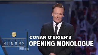 Conan OBriens Opening Monologue from the 2016 NFL Honors