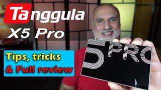 Tanggula X5 Pro Android TV Box Tips trick & full review