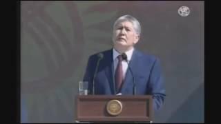 Текелерди ээрчийт турган кыргыз Эли кой эмес дейт Атамбаев. 31.08.16