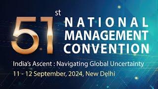 #Live AIMAs 51st National Management Convention  11-09-2024