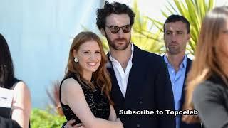 Jessica Chastain with Handsome Husband  Gian Luca Passi de preposulo Lovely Album...How Cute??