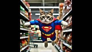 The Cat saves the day at the supermarket  #cat #cute #cutecat #kitten #cat #subscribe #viral
