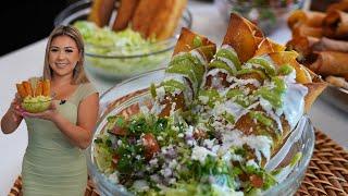 Quick & Easy TAQUITOS DORADOS en Salsa Verde meal on a budget and under 30 minutes