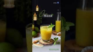 Motion video for story of Aam Panna Juice  Create by CIRCLE Digital Marketing Agency