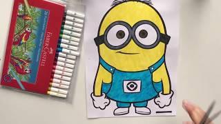 Harika Minion Boyama