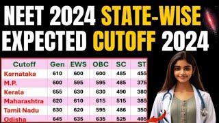 NEET 2024 ll State wise MBBS Government College Cut Off ll State Quota ll #shorts #viral #neet2024