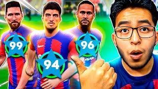 PROBÉ LA MSN LEGENDARIA en DLS 24 ft.Messi 99 Suárez 94 y Neymar 96 