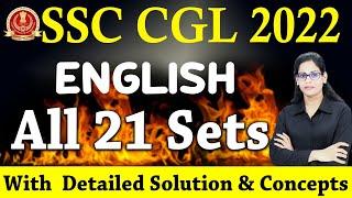 CGL  2022 में  आए सारे Questions  का महा मैराथन  All 21 Sets TopicWise Concepts  With Soni Maam