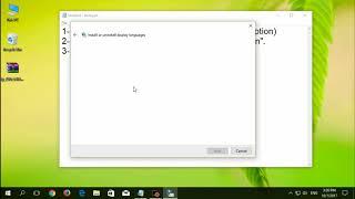 Language Packs Win 10 Build 15063 version 1703 - how to add a new language