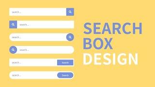 Search  Box Designs in HTML and CSS  Simple Search Bar