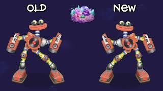 NEW Rare Wubbox Animations Comparison   All Islands My Singing Monsters