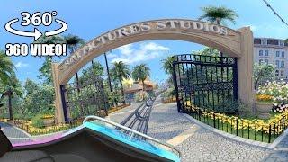 AWESOME Motiongate Dubai Theme Park 360 Degree Roller Coaster Tour