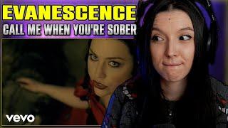 Evanescence - Call Me When Youre Sober  FIRST TIME REACTION