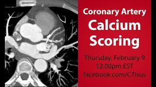 Facebook Live Coronary Artery Calcium Scoring