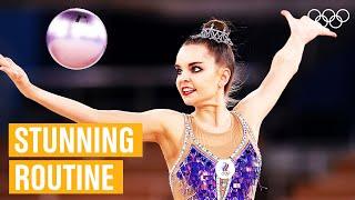 Dina Averinas Beautiful Ball Performance at Tokyo 2020