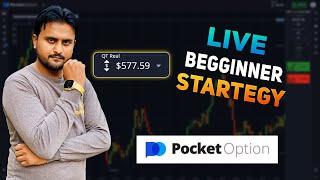 Pocket option live trading today  how to trade pocket option  pocket option beginner strategy