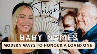TRIBUTE BABY NAMES  Modern Ways To Honour A Loved One In Your Baby Name   SJ STRUM