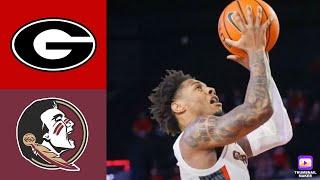 Georgia Hoops Highlights vs Florida State  2023 College Basketball Highlights  112923