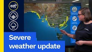 Severe Weather Update 19 July 2024 Strong and windy cold front to sweep across south-east Australia