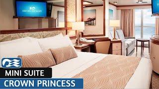 Crown Princess  Mini Suite  Full Walkthrough Tour & Review  4K