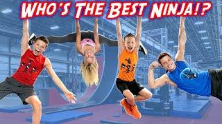 Ninja Warrior Race Who is the Best NINJA?