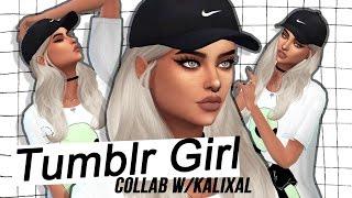 The Sims 4 Tumblr Girl  Collab w Kalixal