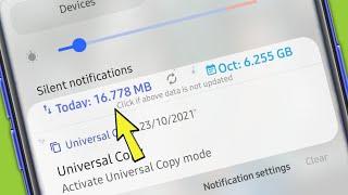 Data usage Setting in Samsung Mobile  How to check daily data usage Android