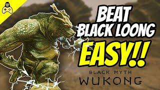 How To Defeat Black Loong EASY And how to get there  Black Myth Wukong